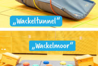 Wackel-Blues Und Wackellandschaft Für Das Kinderturnen  Turnen Mit mit Kinderturnen Ideen Stationen