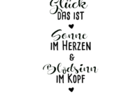 Wandtattoo Glück Das Ist Sonne Im Herzen  Wandtattoo.de über Spruch Sonne Im Herzen