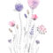Watercolor Blumen  Blumenzeichnung, Einfach Aquarell, Aquarell-Ideen ganzes Blumen Einfach Malen