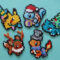 Weihnachten Pokemon Dekoration Aus Bügelperlen Nintendo  Etsy bestimmt für Bügelperlen Vorlagen Pokemon