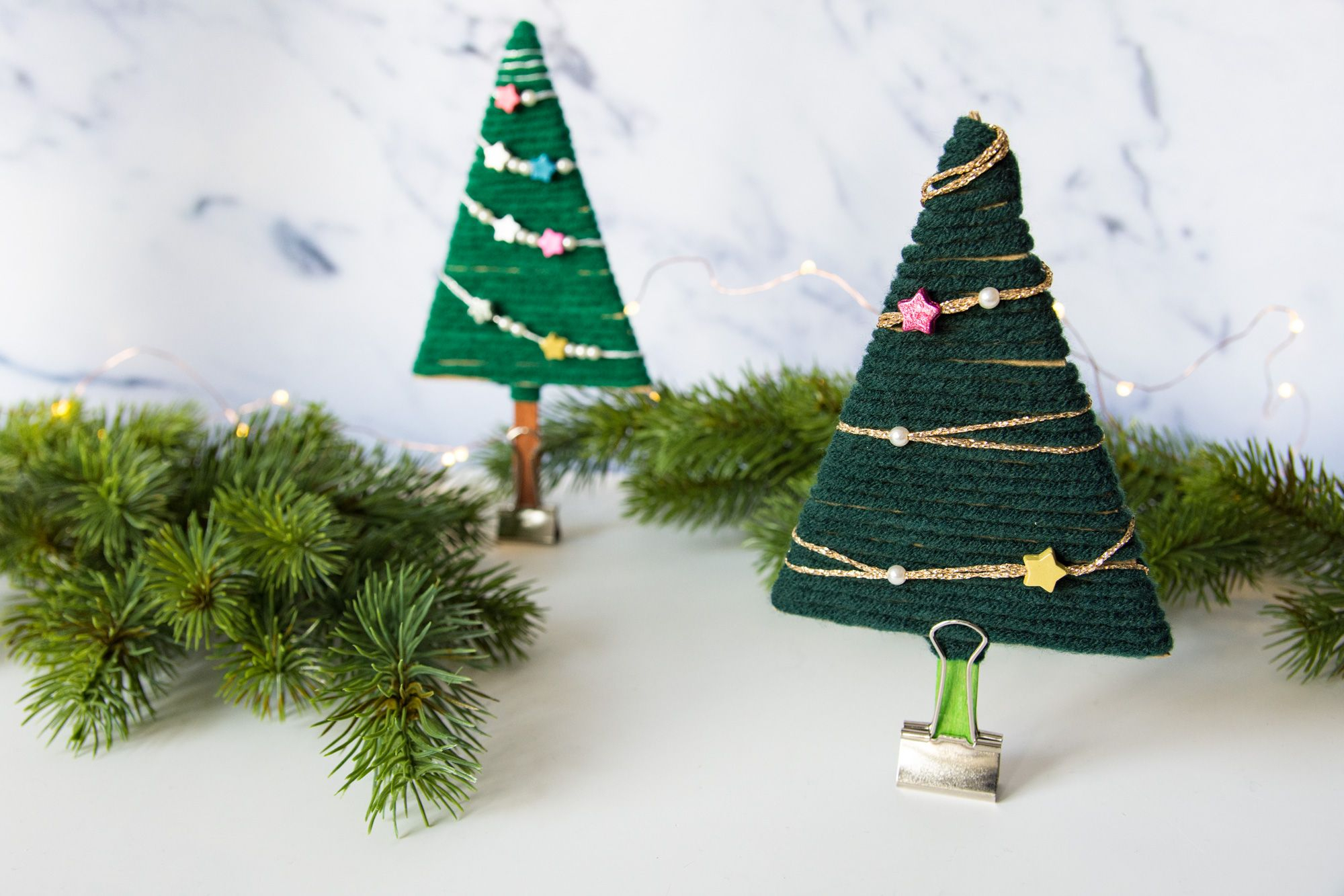 Weihnachtsdeko Basteln - Tannenbaum Aus Wolle Minimal Accessories für Weihnachtsbasteln Für Erwachsene