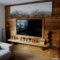 Wohnzimmer Ideen innen Tv Wand Ideen Holz