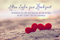 Zur Hochzeit! - Gedichte Und Sprüche -  Alles Liebe Zur Hochzeit bei Hochzeitstag Bilder Whatsapp Kostenlos