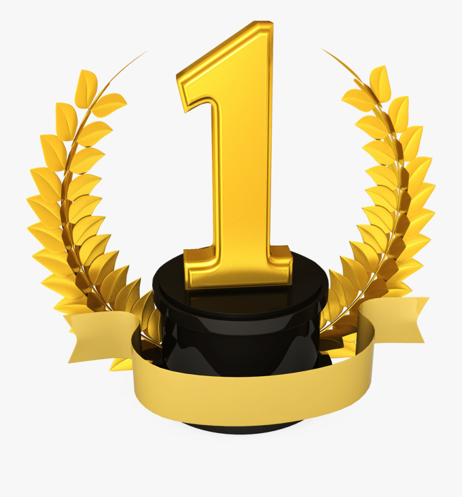Trophy Number 1 Clipart - Number 1 Medal Png , Free Transparent Clipart