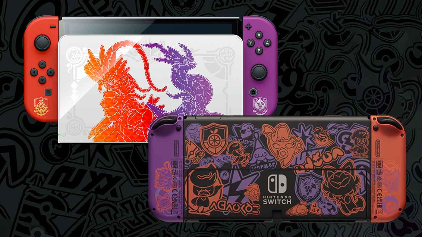 Máy chơi game Nintendo Switch Oled - Pokemon Scarlet And Violet Edition
