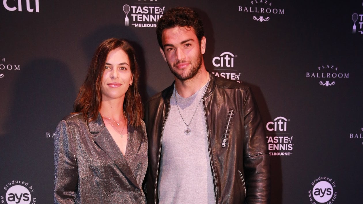 Ajla Tomljanovic Matteo Berrettini | Images and Photos finder