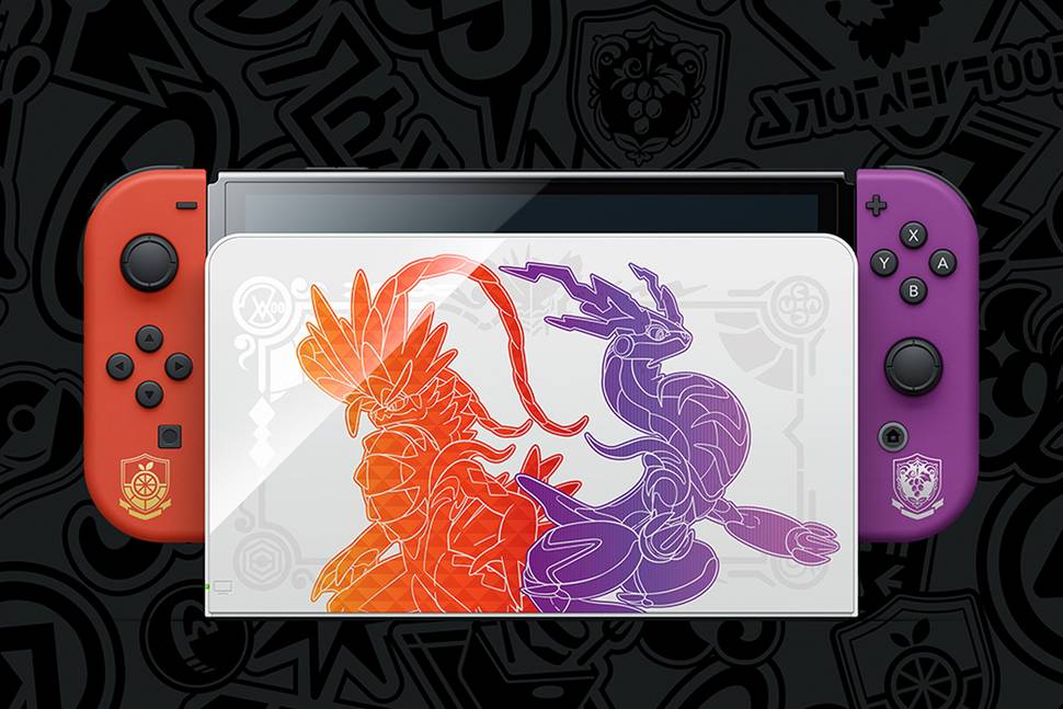 There's a limited Pokémon Scarlet and Violet Switch OLED