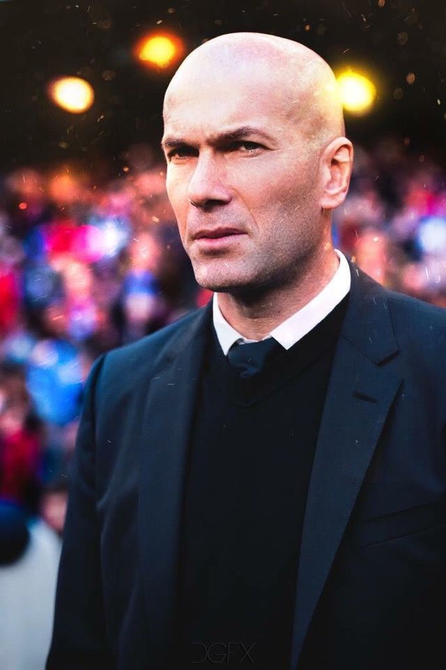 Real Madrid manager Zinedine Zidane in 2017. | Real madrid