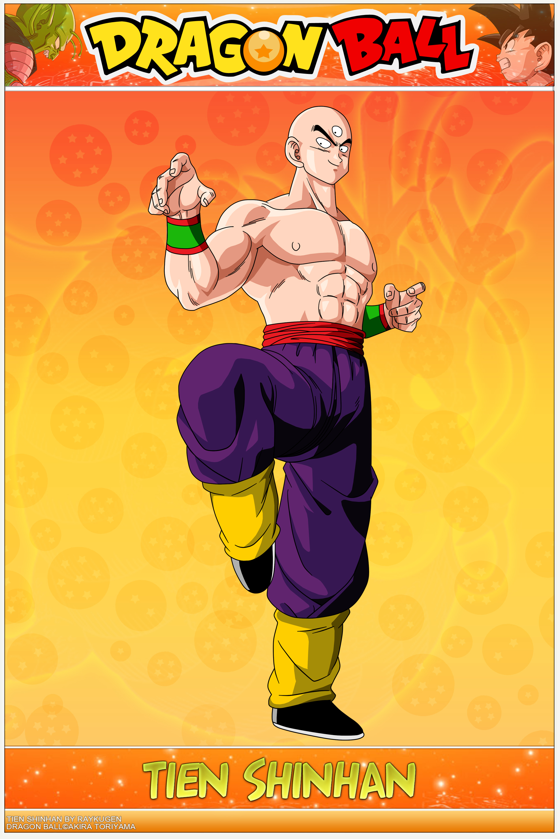 Dragon Ball - Tien Shinhan WS by DBCProject on DeviantArt
