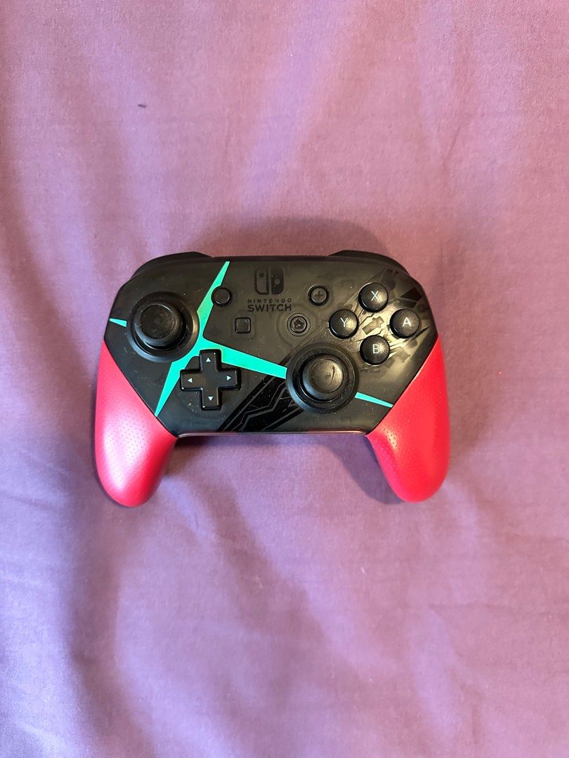 Original Nintendo Switch Pro Controller Xenoblade Limited Edition