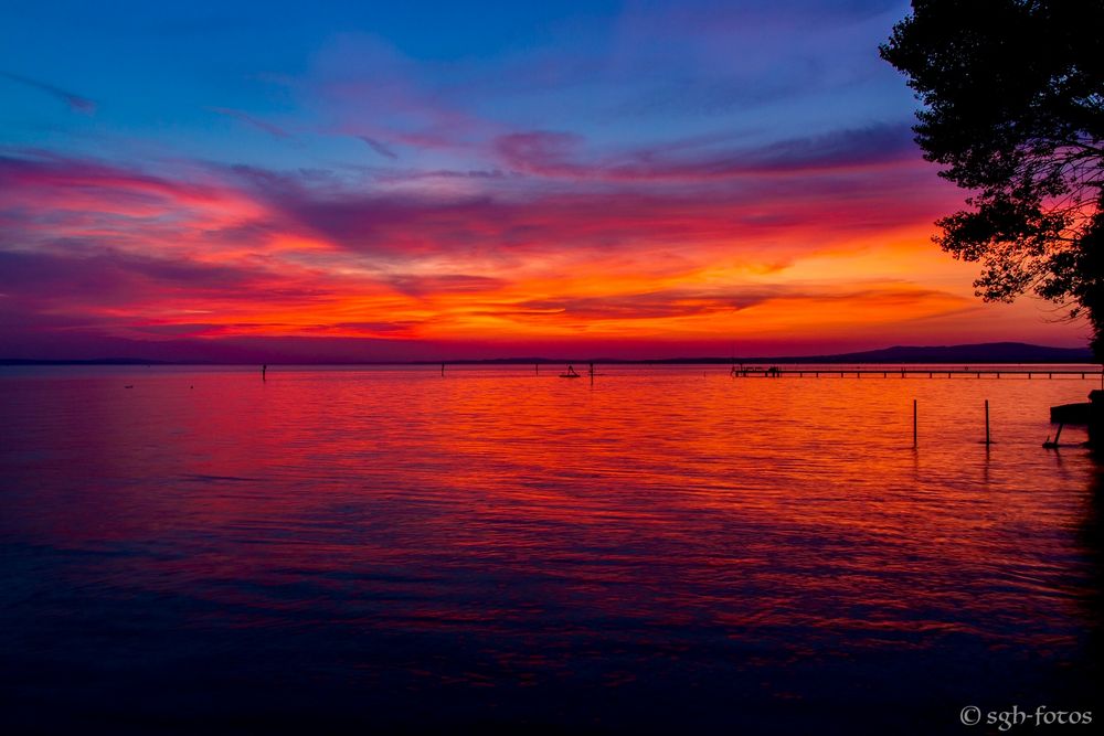 Sonnenuntergang-Bodensee Foto & Bild | landschaft, himmel, natur Bilder