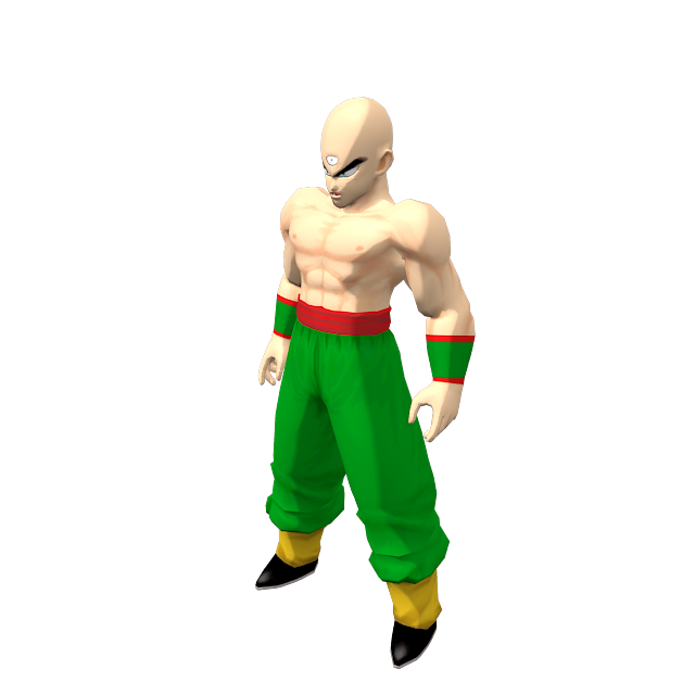Fichier 3D gratuit Dragon Ball Z Tien 🐉・Design pour imprimante 3D à