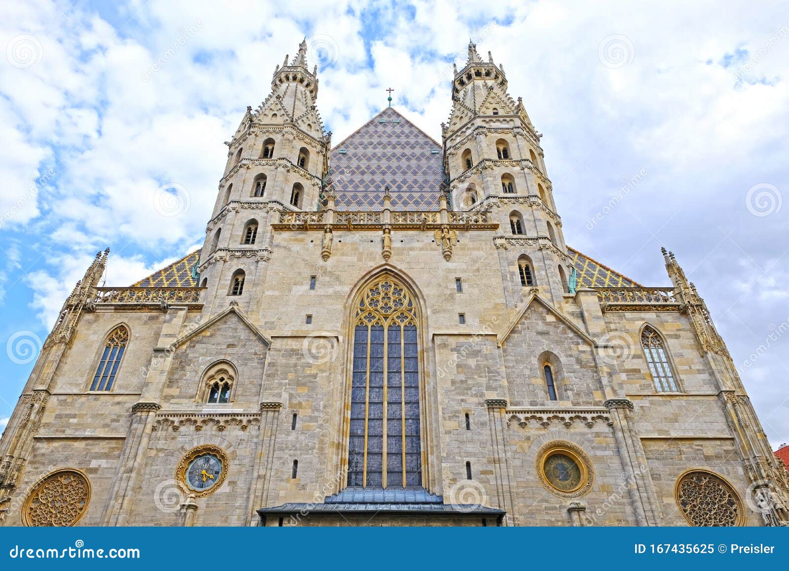 Catedral De San Esteban - Stephansdom, Viena Imagen de archivo - Imagen