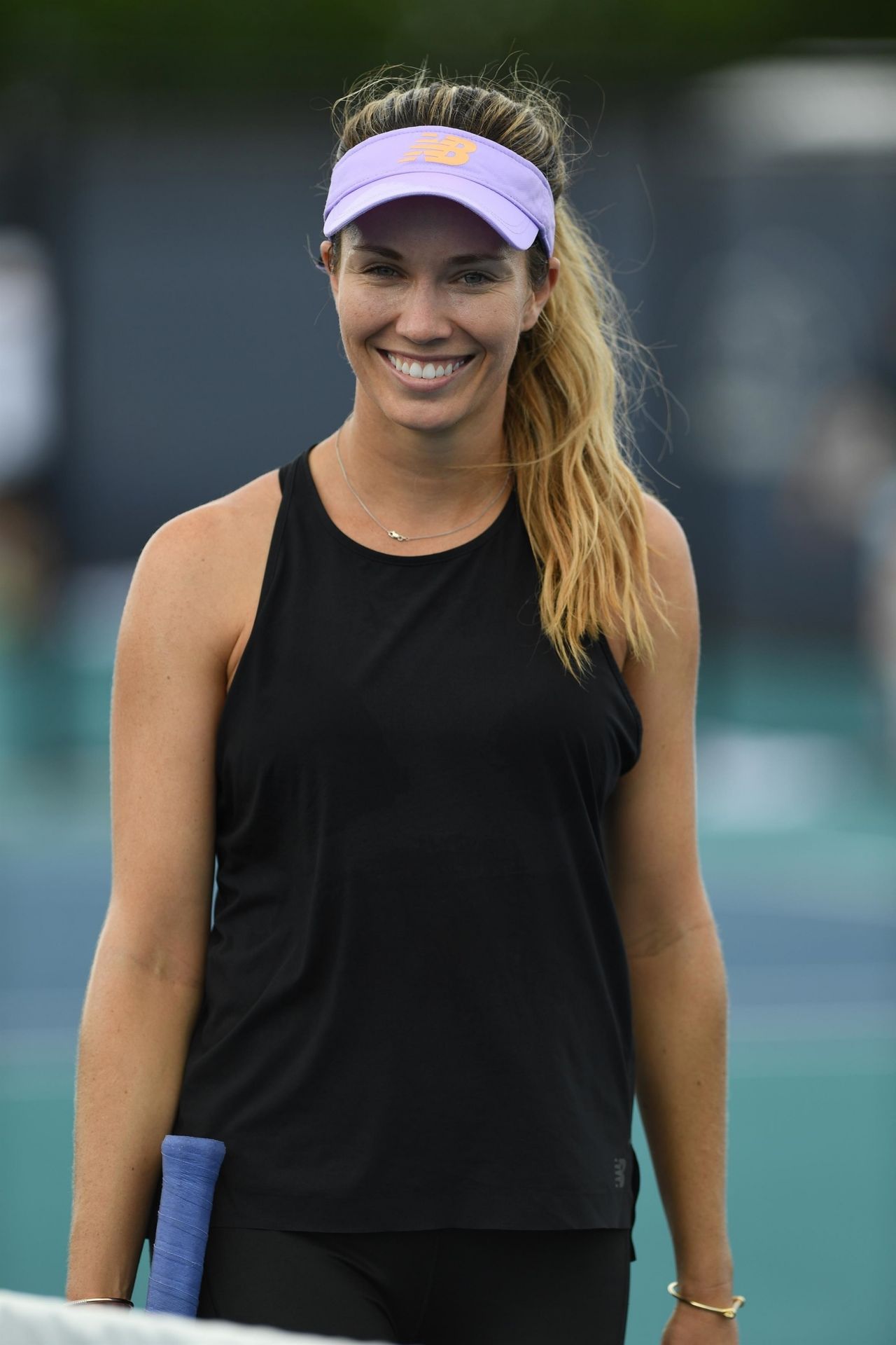 Danielle Collins - Practises During the Miami Open Tennis Tournament 03