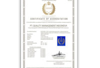 nama quality certification