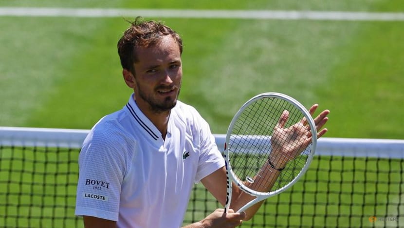 Medvedev revved up for deep run after F1 trip - CNA