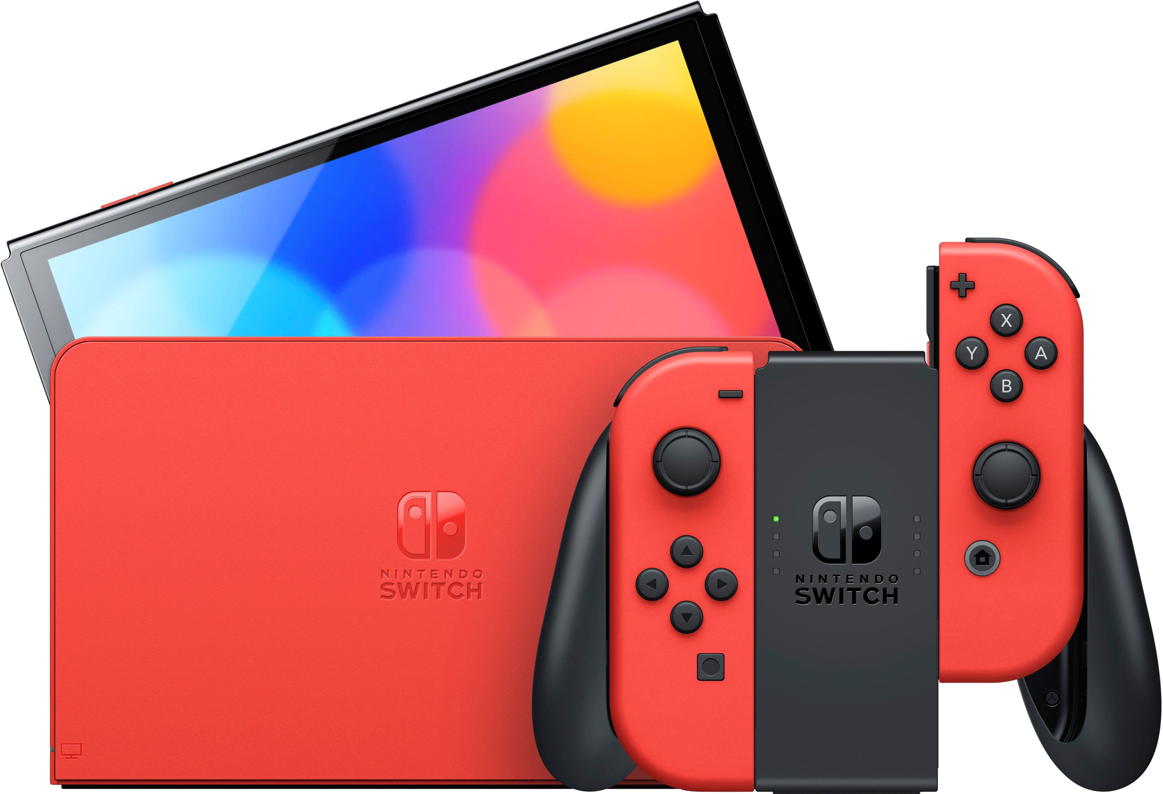 Customer Reviews: Nintendo Switch OLED Model: Mario Red Edition Red