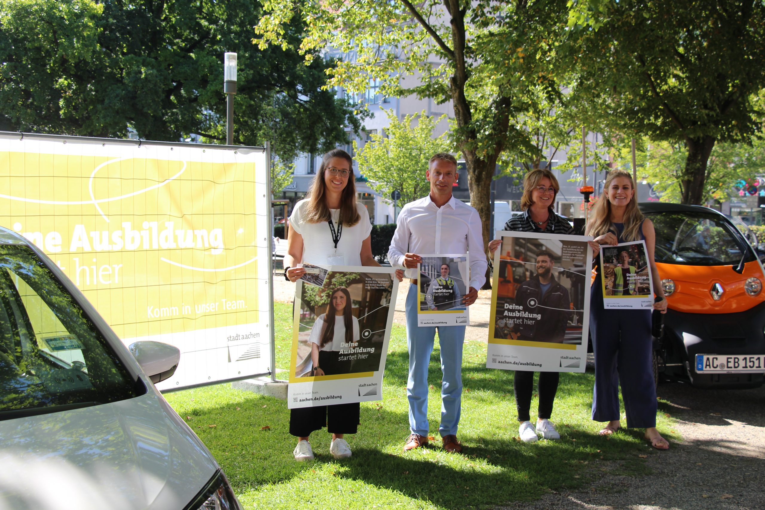 Stadt Aachen stellt ihre neue Ausbildungs-Kampagne vor - eifelschau.de