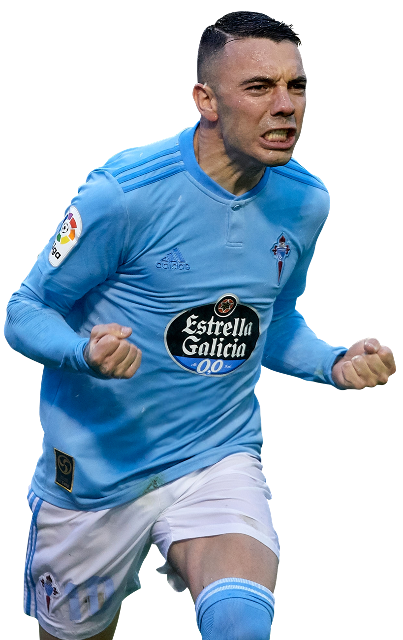 Iago Aspas Celta Vigo football render - FootyRenders