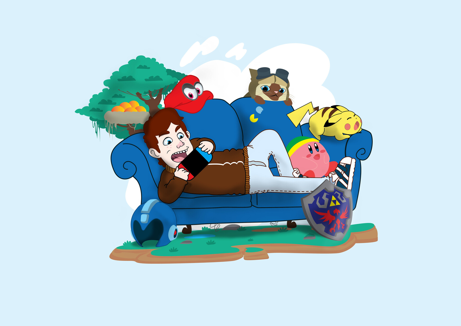 ArtStation - Nintendo switch