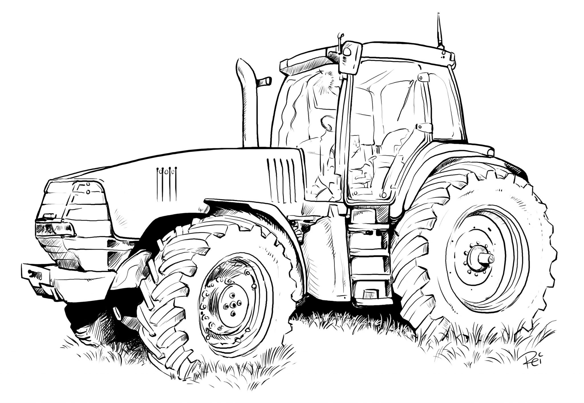 Traktor Ausmalbilder Ausmalen Ausmalbilder Traktor Ausmalbilder | My