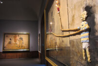 david lynch burning building