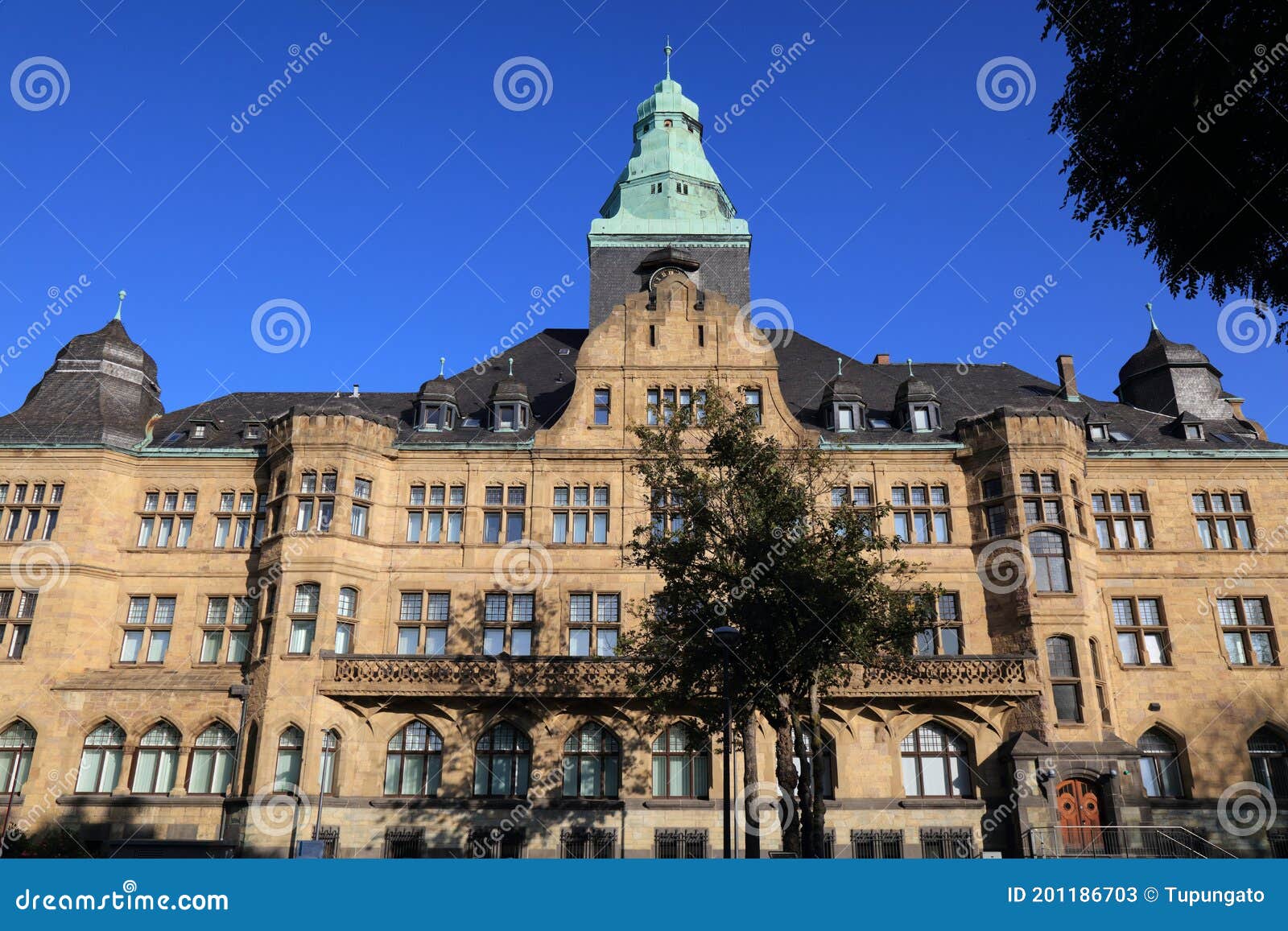 Recklinghausen Town Hall, Germany Stock Image - Image of city, landmark