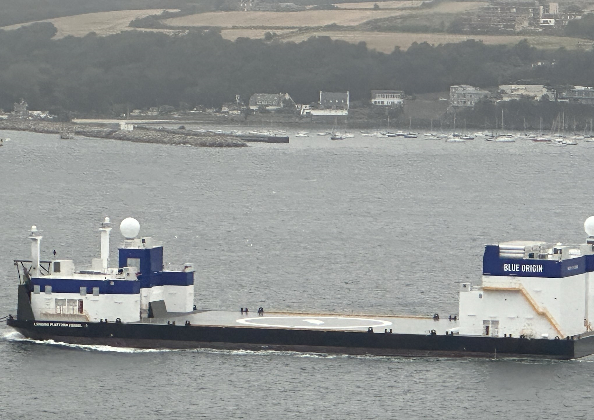 Jacklyn (LPV1) - Blue Origin Landing Platform Vessel | Space-Offshore.com