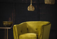 velvet tufted chair rose gold