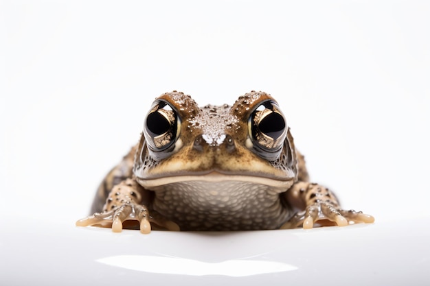 Premium AI Image | a frog with a white background and a white background