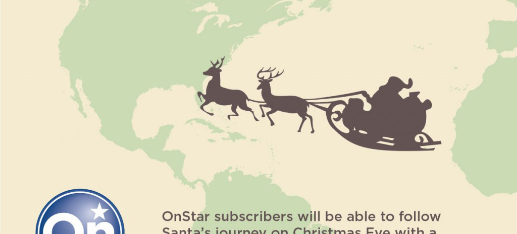 Wo ist der Weihnachtsmann? OnStar zeigt es den Kindern!: Santa Seeker