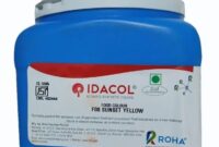 sunset yellow food colour