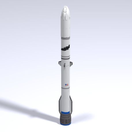 New Glenn Blue Origin - Lego Rocket Collection