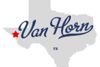 van horn texas map of location