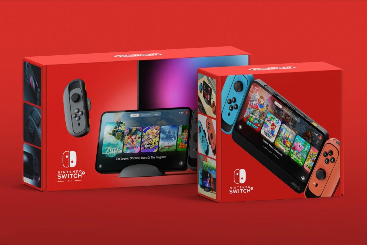 Nintendo Switch 2 Console Renders Hint At Smaller Bezels and Redesigned