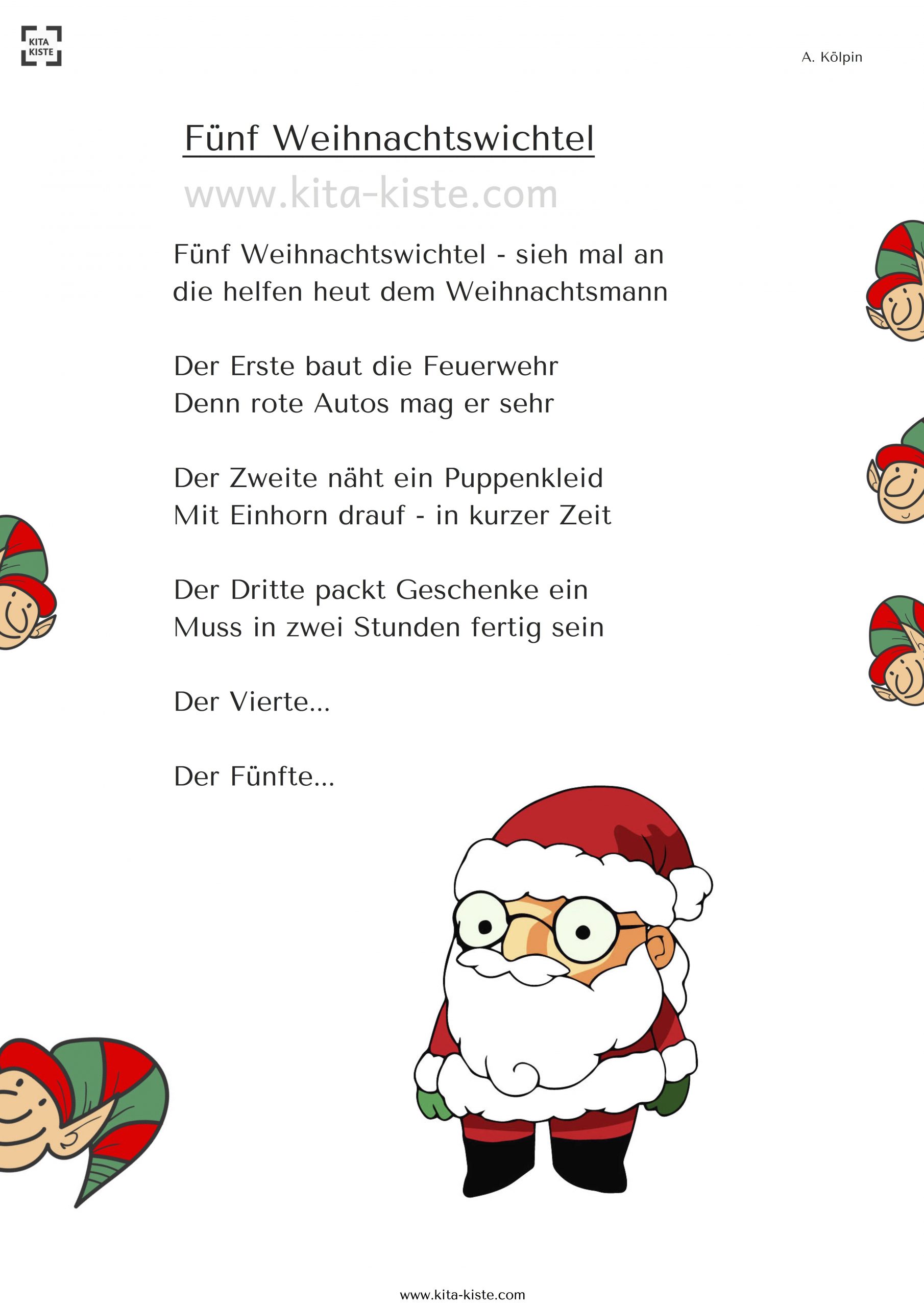 Gedichte Zum Advent Für Kindergartenkinder - kinderbilder.download