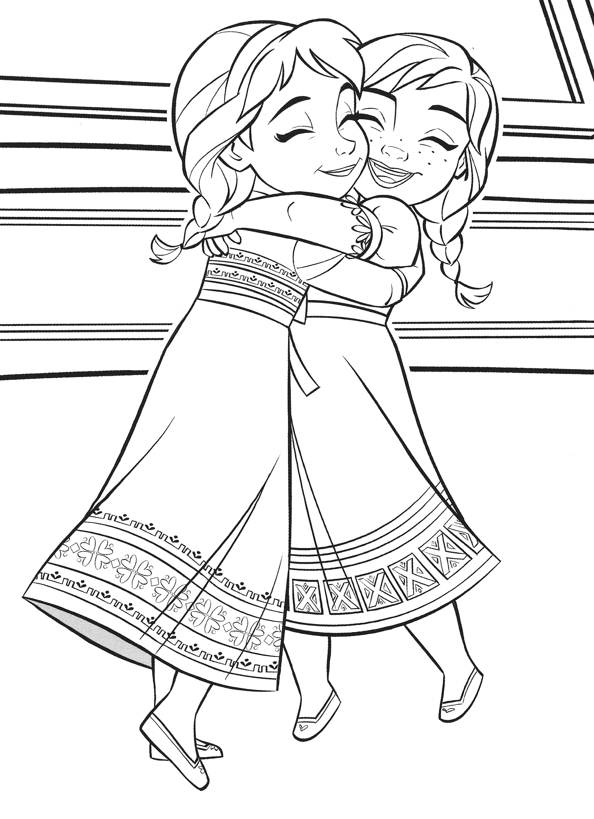 Elsa Frozen Two Coloring Pages ~ Youloveit Frozen2 Ausmalen Ausmalbild