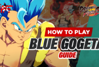dragon ball fighterz gogeta blue