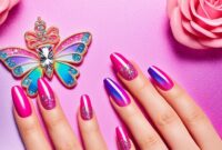 New Barbie Nageldesign 2024 Trends für stylische Nägel