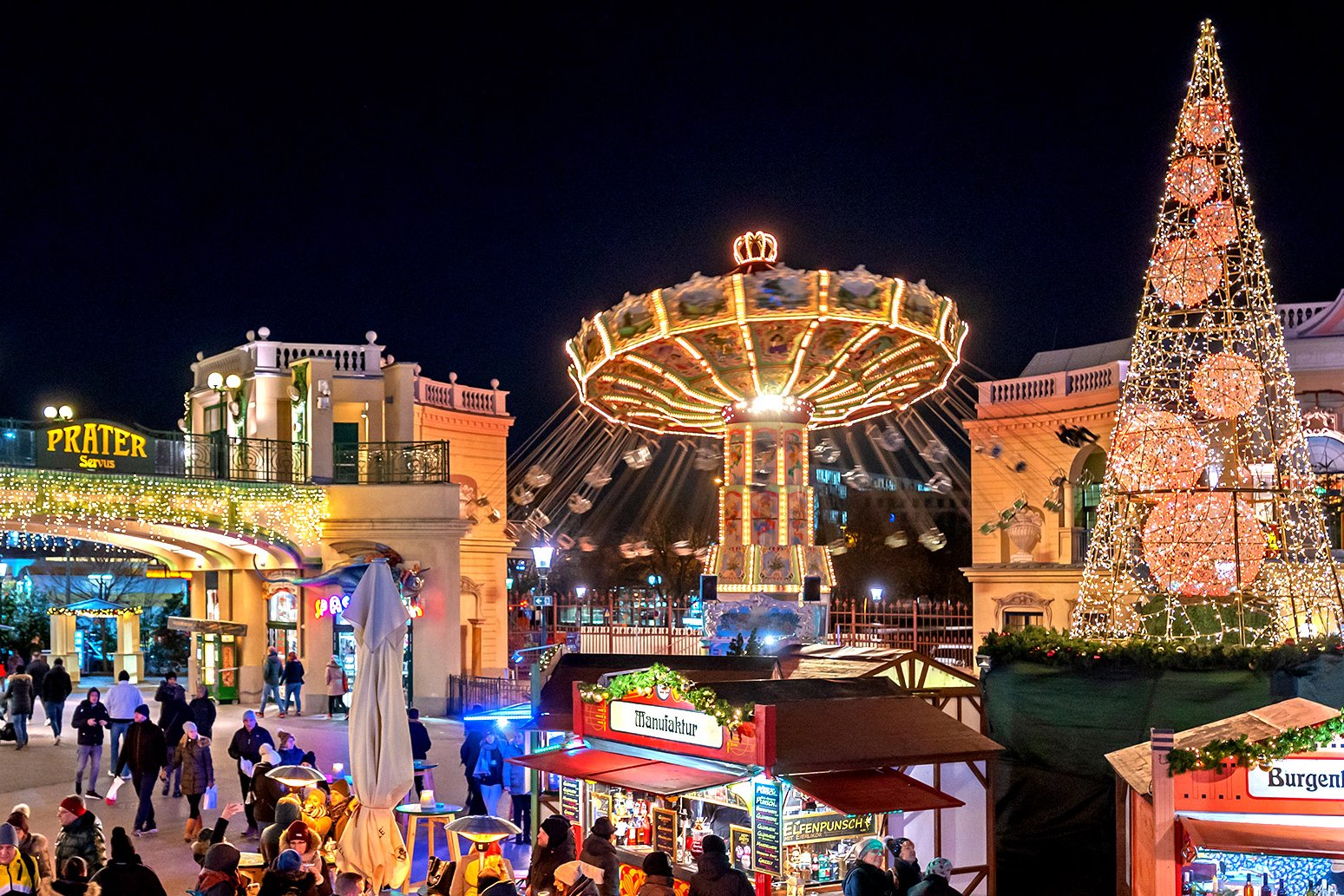 Wintermarkt at Riesenradplatz | Prater Vienna