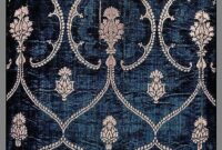 blue velvet fabric template