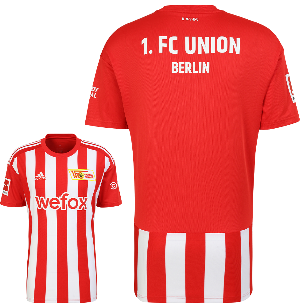 Union Berlin 2022-23 Adidas Home Kit - Football Shirt Culture - Latest