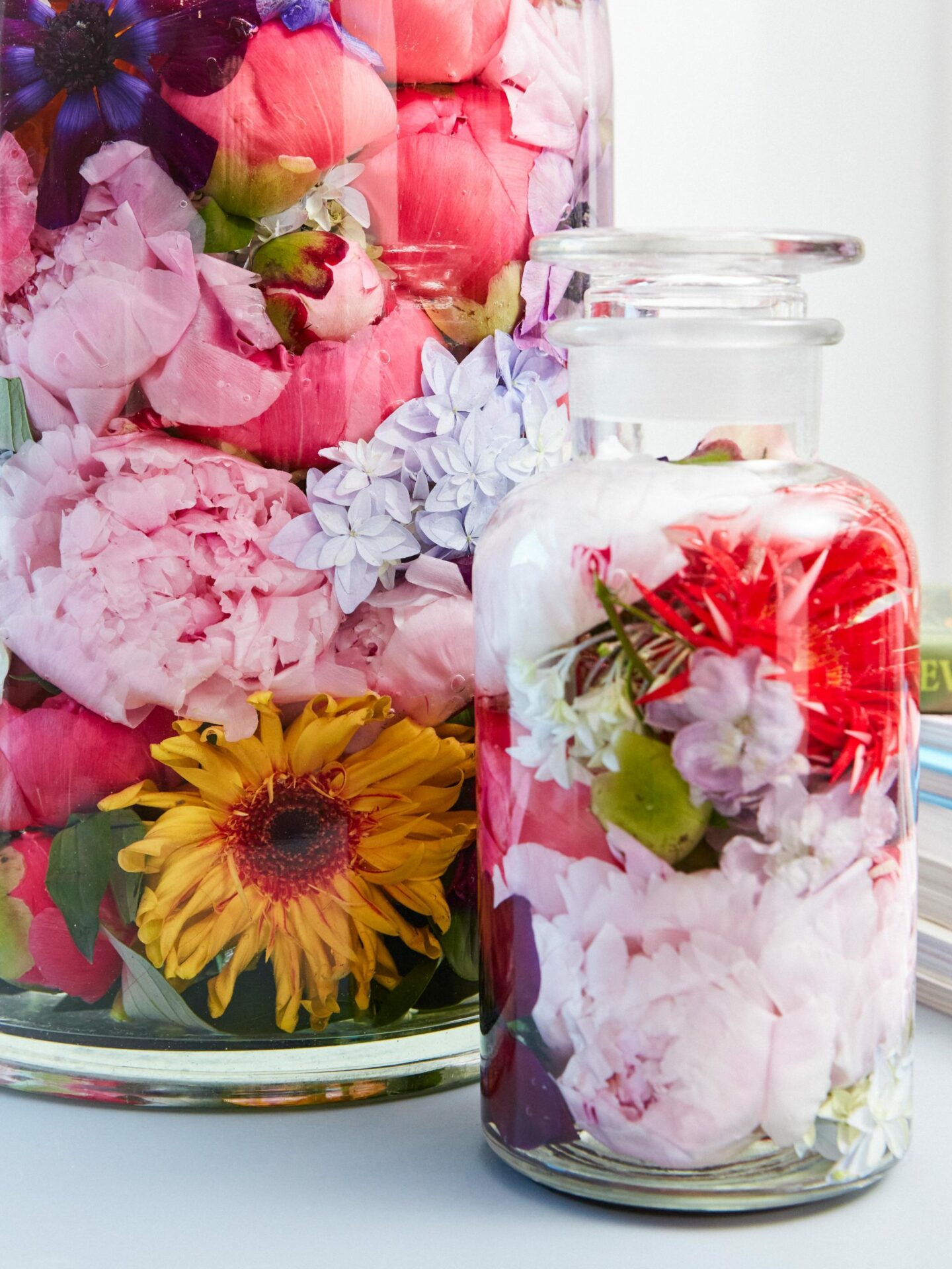 Blumen im Glas - Schöne Deko mit Blüten