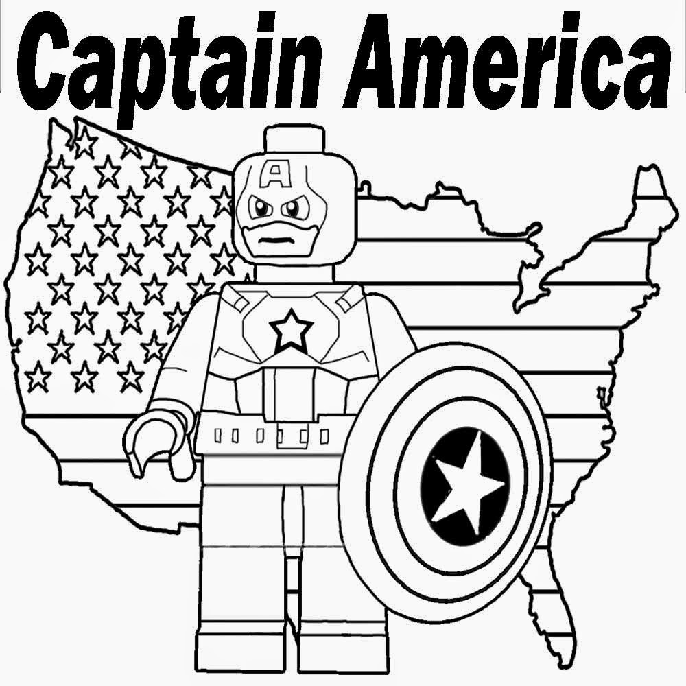 Lego Marvel Superheroes Coloring Page - Kids N Fun Com 15 Coloring