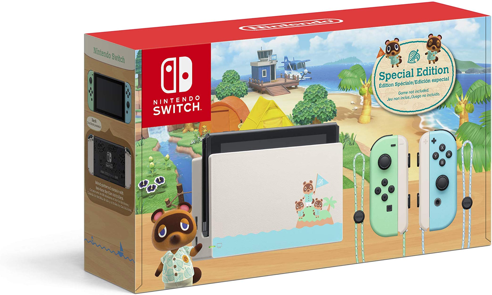 Animal Crossing: New Horizons Nintendo Switch Bundle now available to