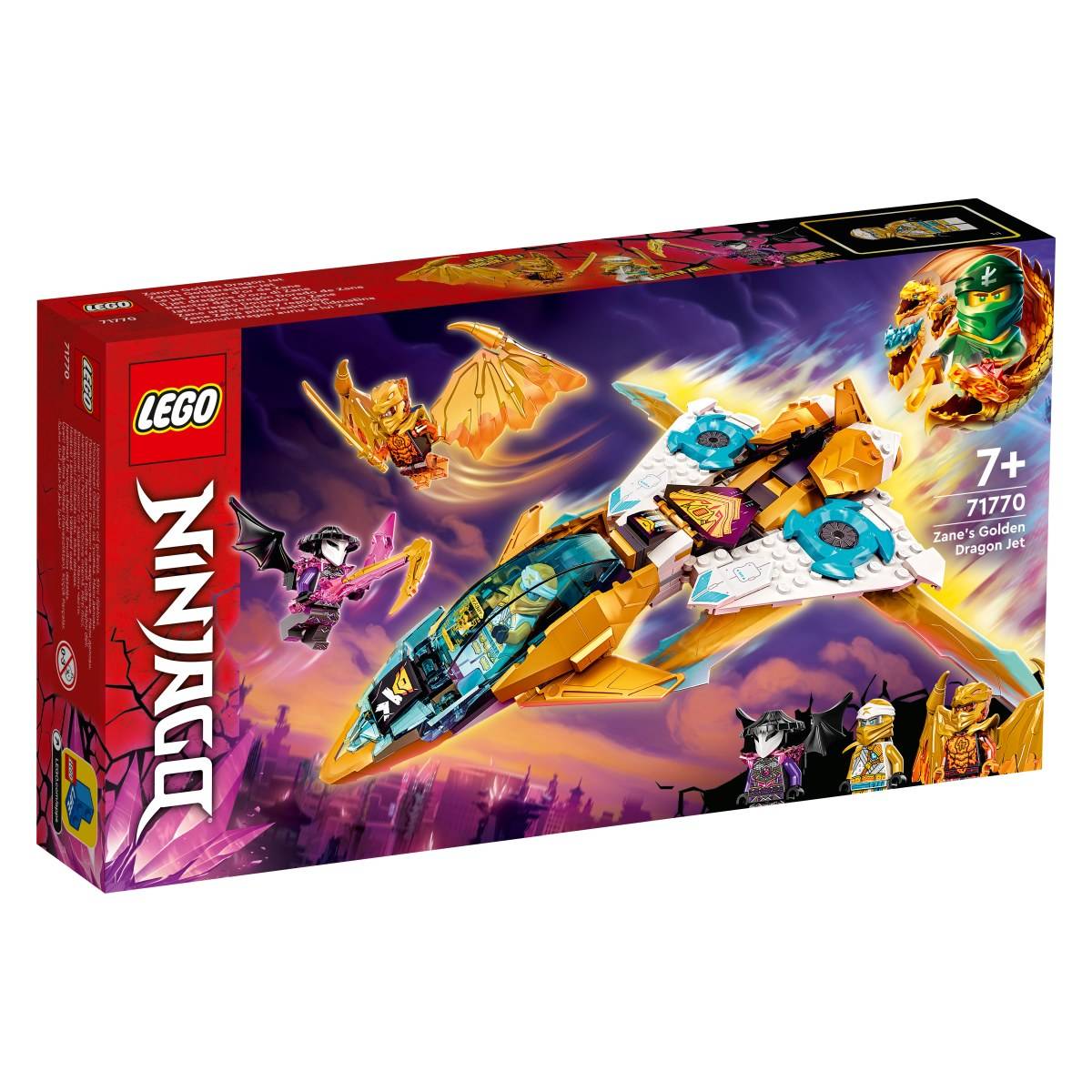 Lego® Ninjago® Lego® Ninjago® 71770 Reaktivec zlatega zmaja Zana - Baby