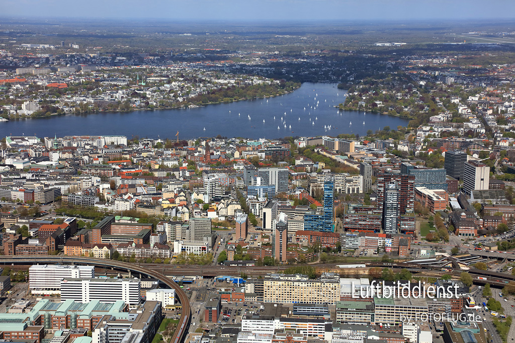 Luftbild der Stadt Hamburg › Luftbild.de
