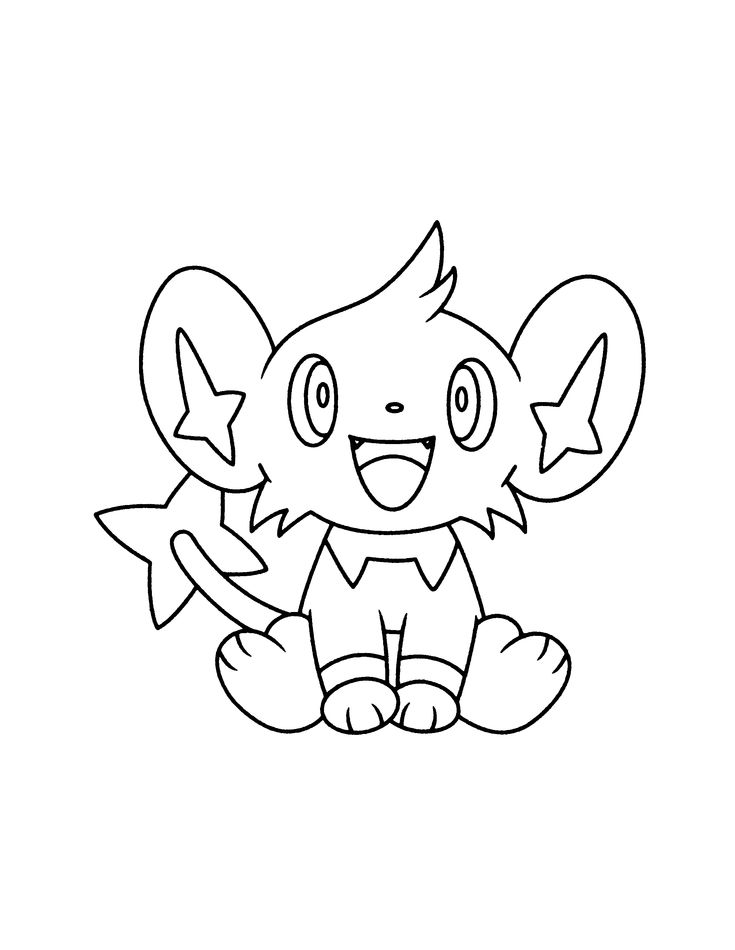 Coloring Page - Pokemon coloring pages 223 | Pokemon coloring, Pokemon