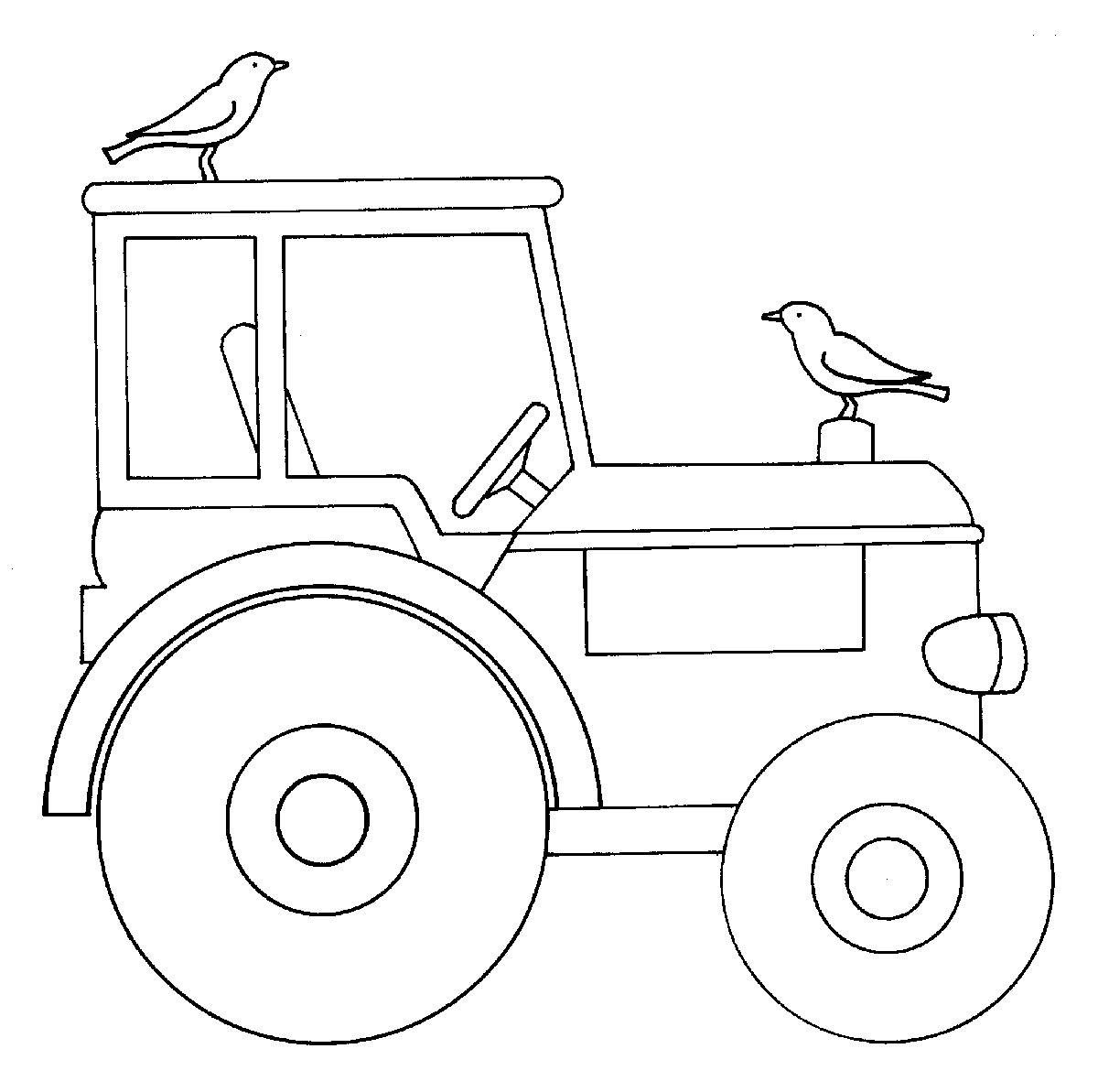 Traktor Ausmalbilder Zum Ausdrucken / Ausmalbild Bauer mit Traktor
