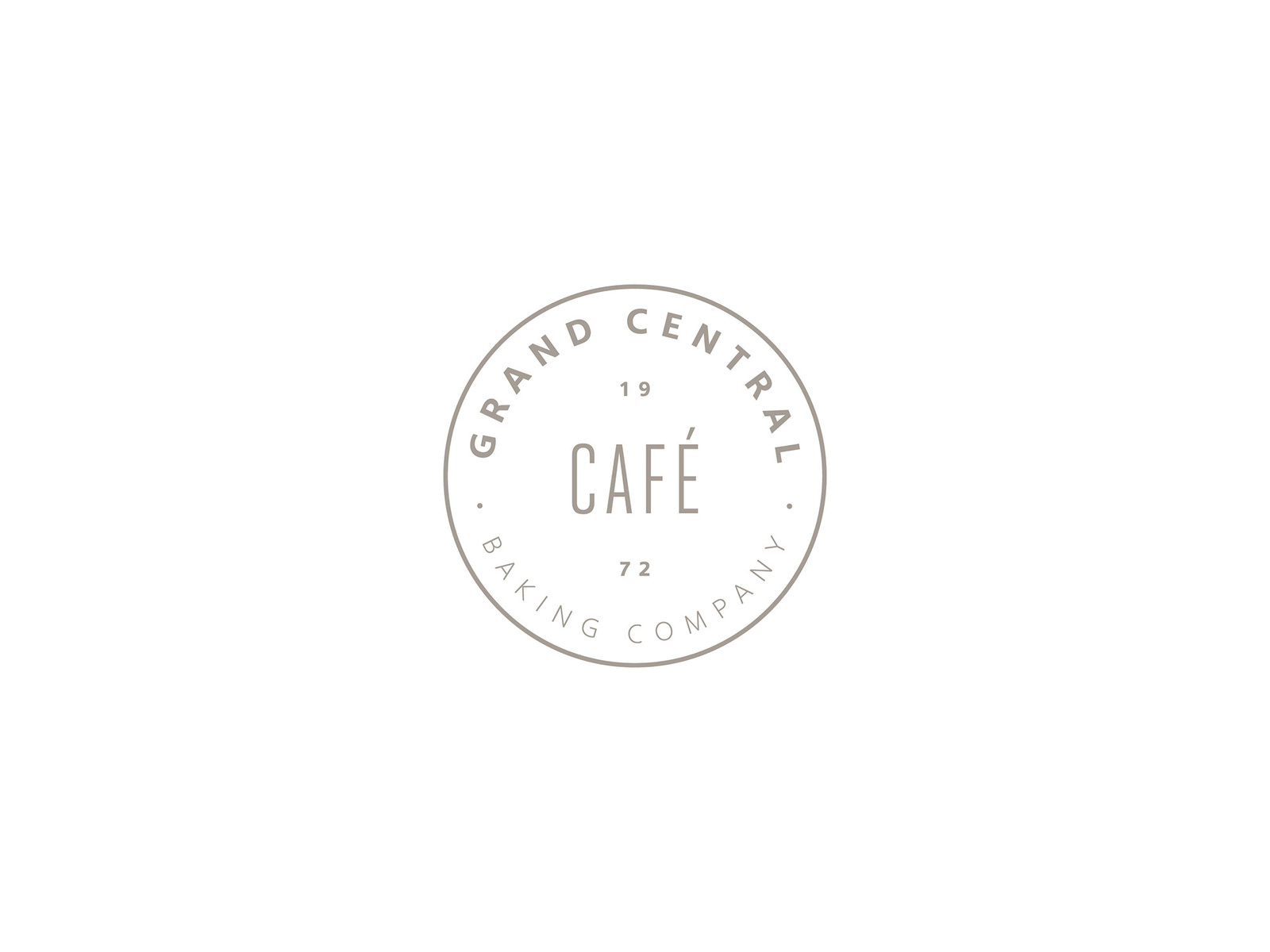 Grand Central / Cafe / Secondary Logomark by Edition Design on Dribbble
